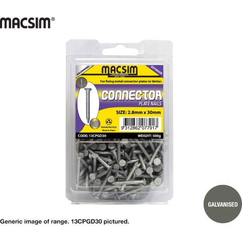 NAIL CONNECTOR GAL 30 X 2.80 500G